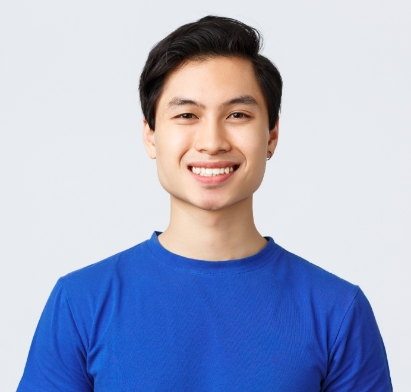 placeit close up of handsome cheerful man smiling GE885AG